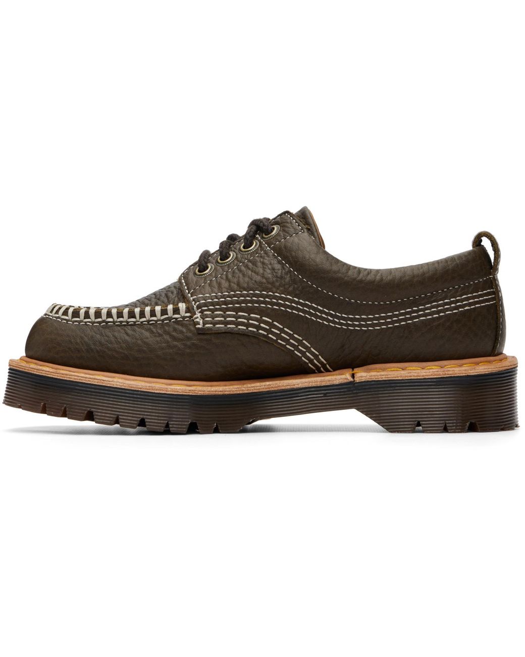 Dr. Martens Brown Khaki Lowell Derbys for men