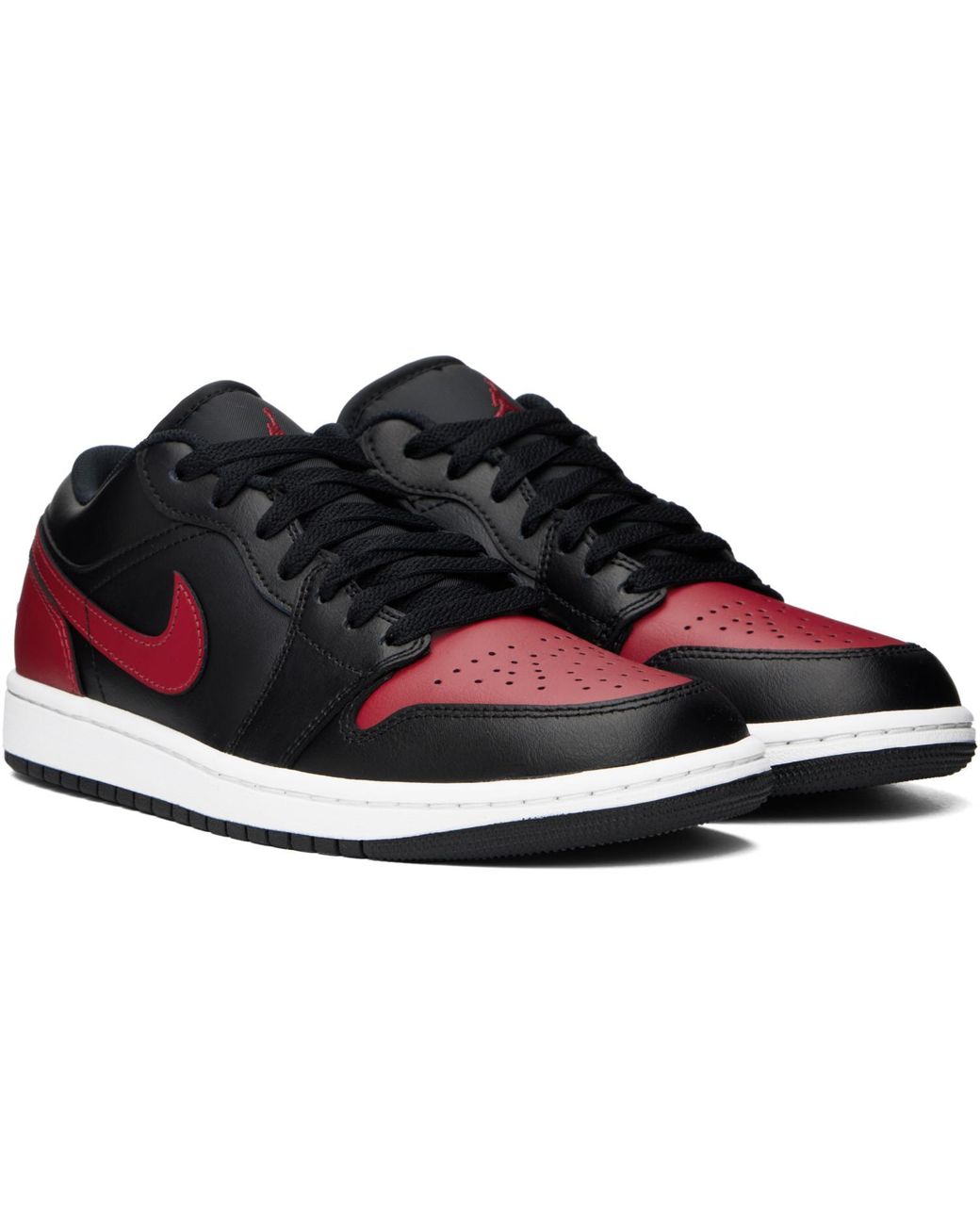 Nike Black Air Jordan 1 Low Sneakers for men