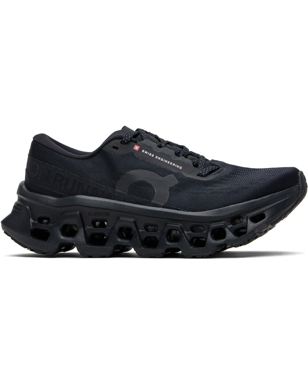 On Shoes Black Cloudmster 3 Sneakers