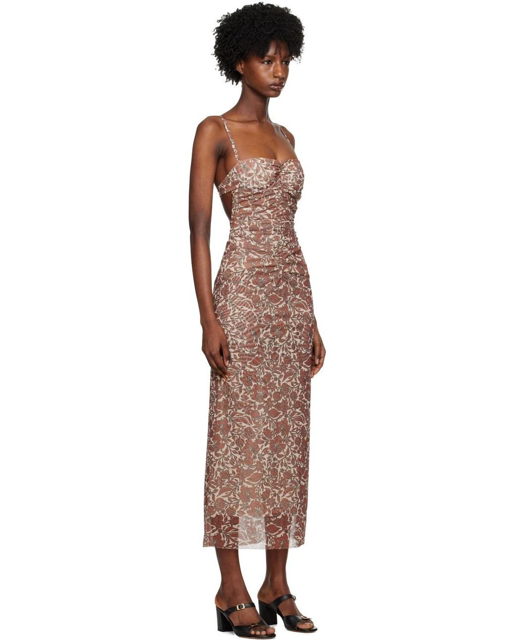 Hibiscus midi dress bec and cheap bridge