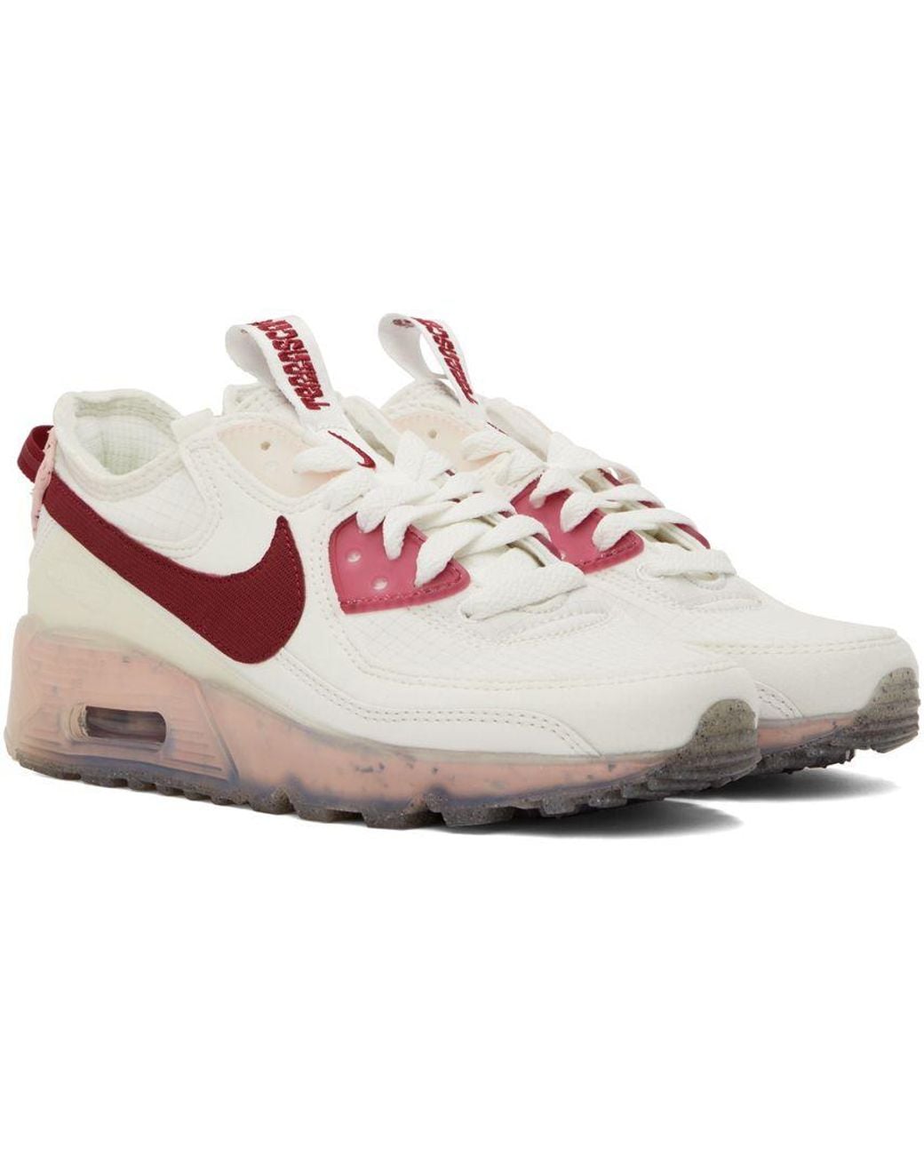 Nike White Air Max Terrascape 90 Sneakers in Black | Lyst