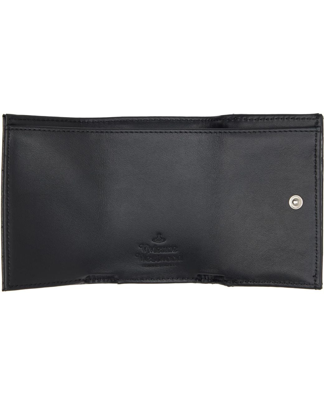 Vivienne Westwood Metallic Envelope Billfold Wallet for men