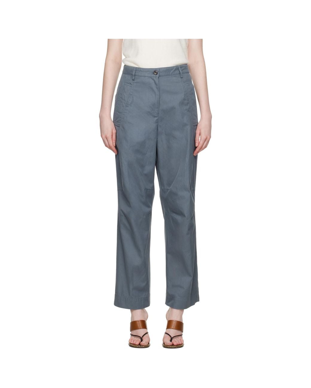 Dries Van Noten Black Cotton Trousers
