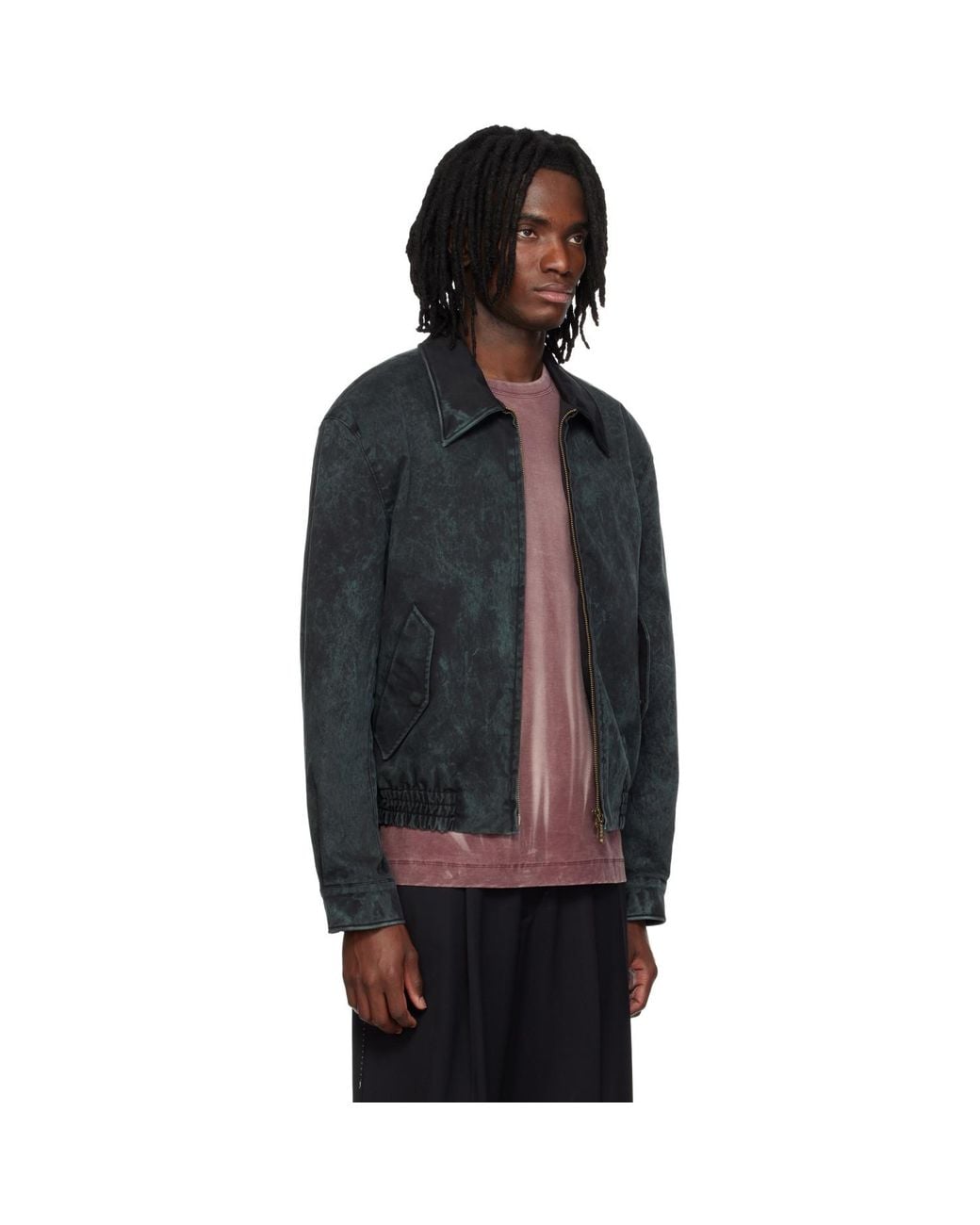 MMIC Black Void Blouson Jacket for men