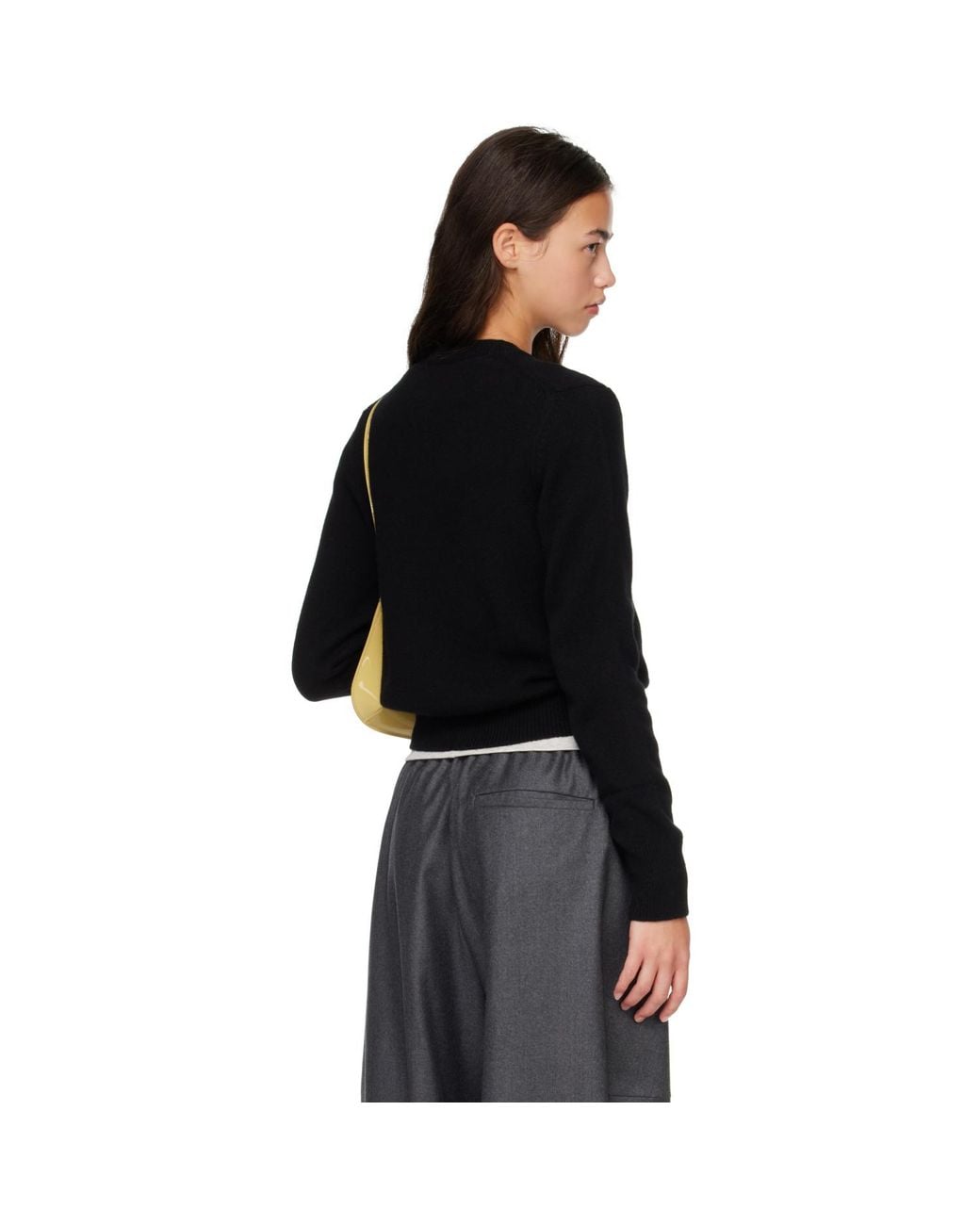 &Daughter Black Sligo Crewneck Sweater