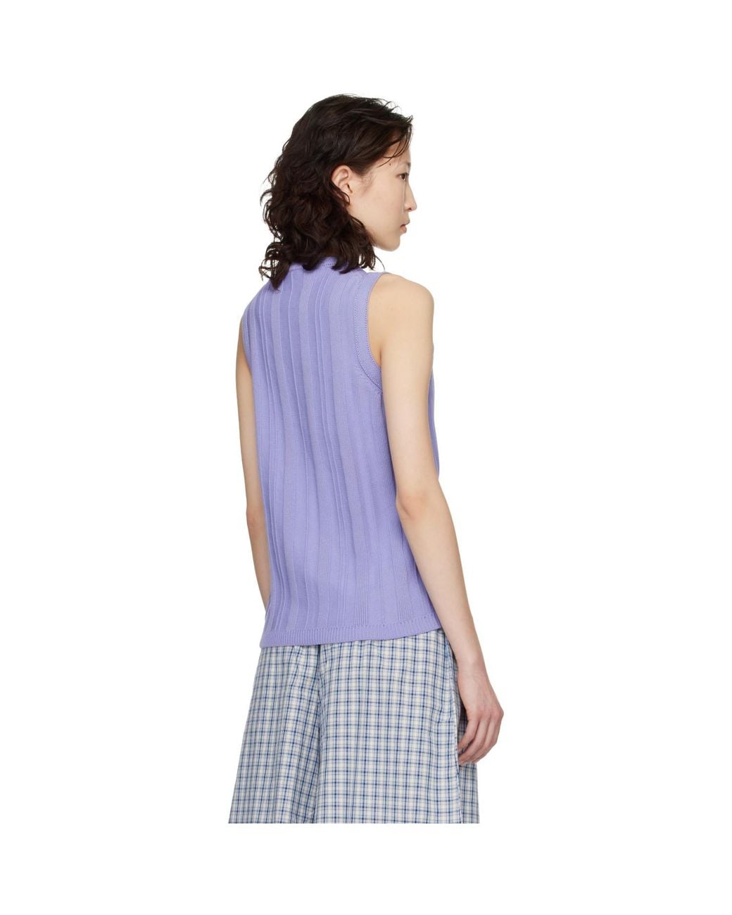 B.B. Wallace Purple Baldesari Tank Top