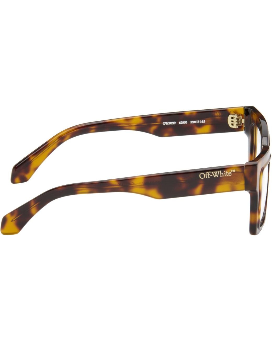 Off-White c/o Virgil Abloh Brown 5029 Glasses for men