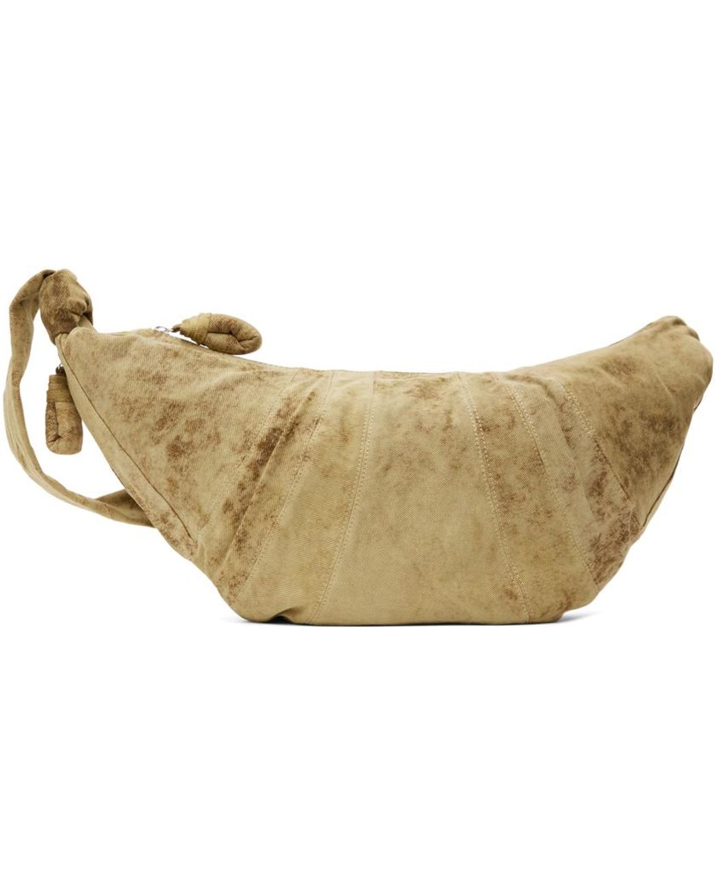 LEMAIRE Khaki Large Croissant Bag