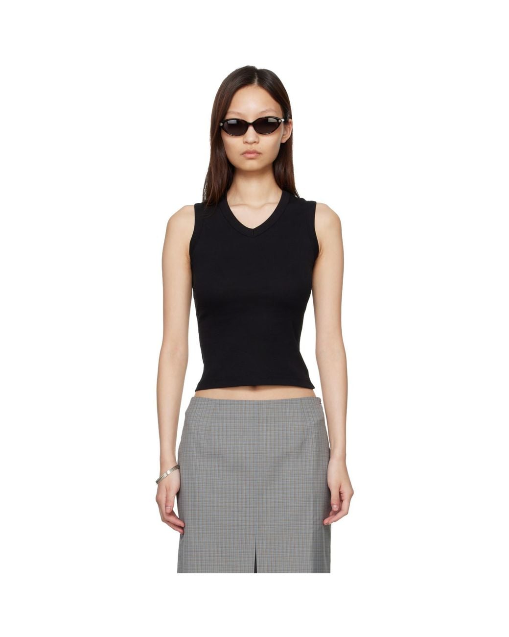 Flore Flore Black Jill Tank Top