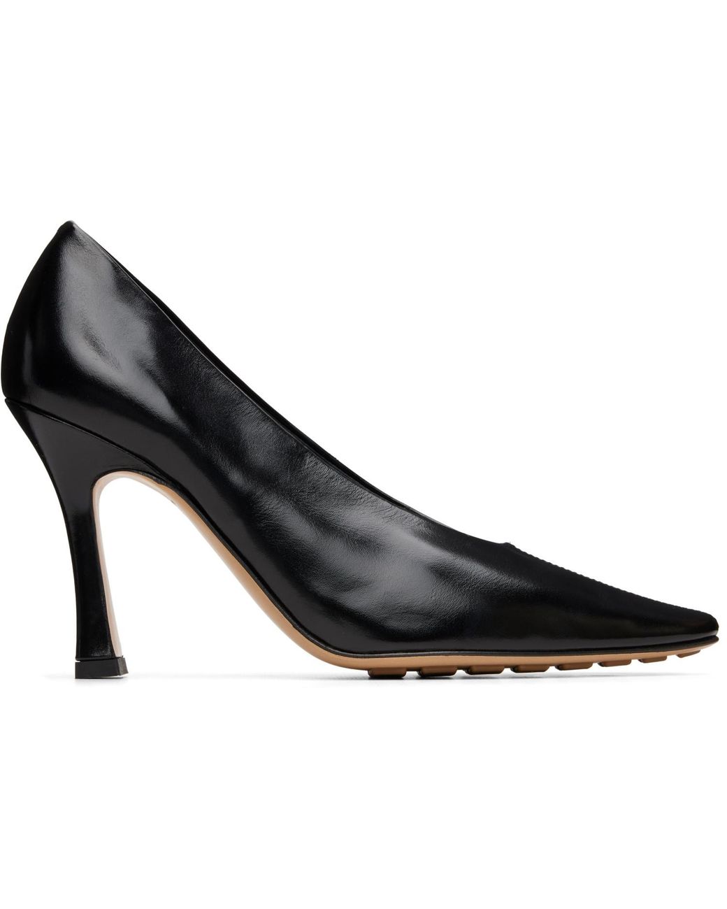 Bottega Veneta Black Sofia Heels