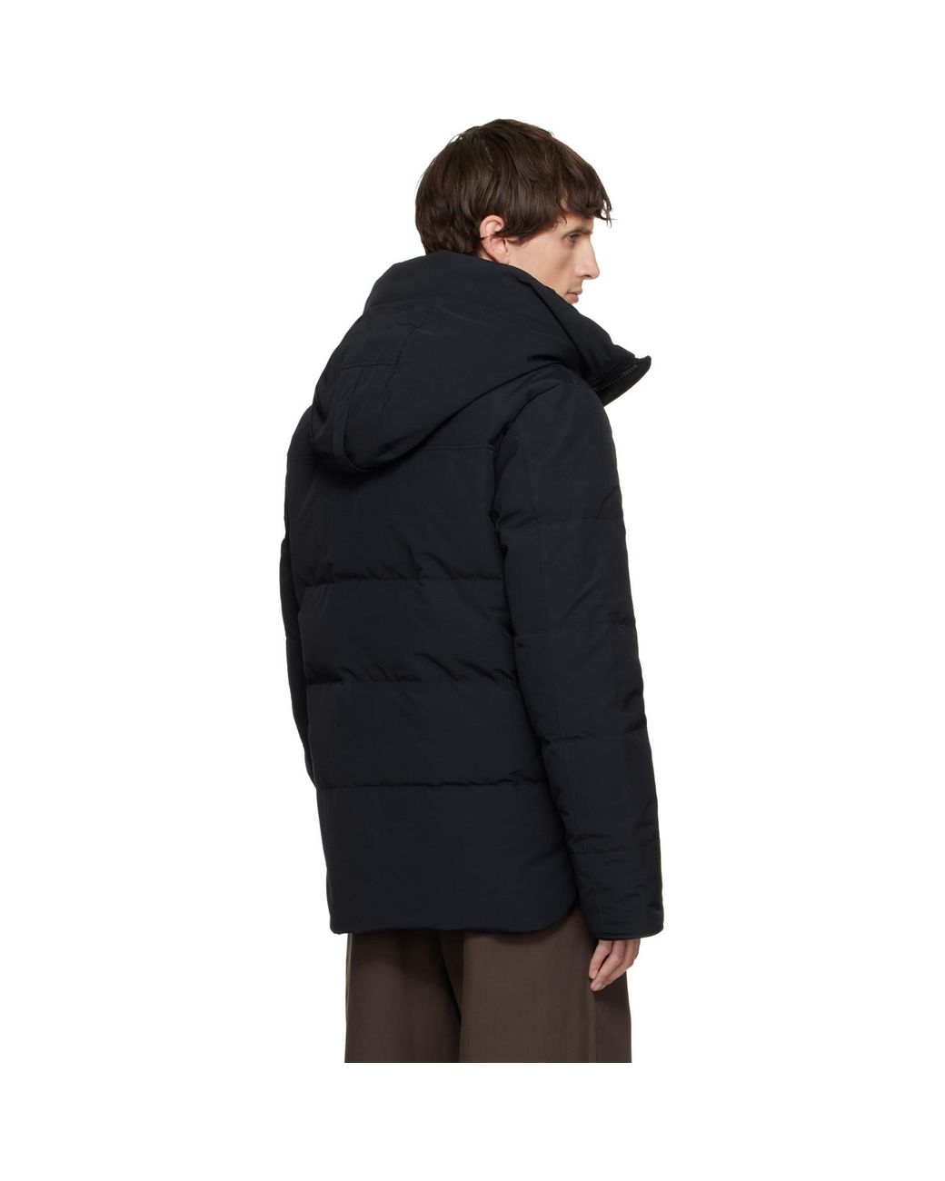 Canada Goose Black Macmillan Down Jacket for men