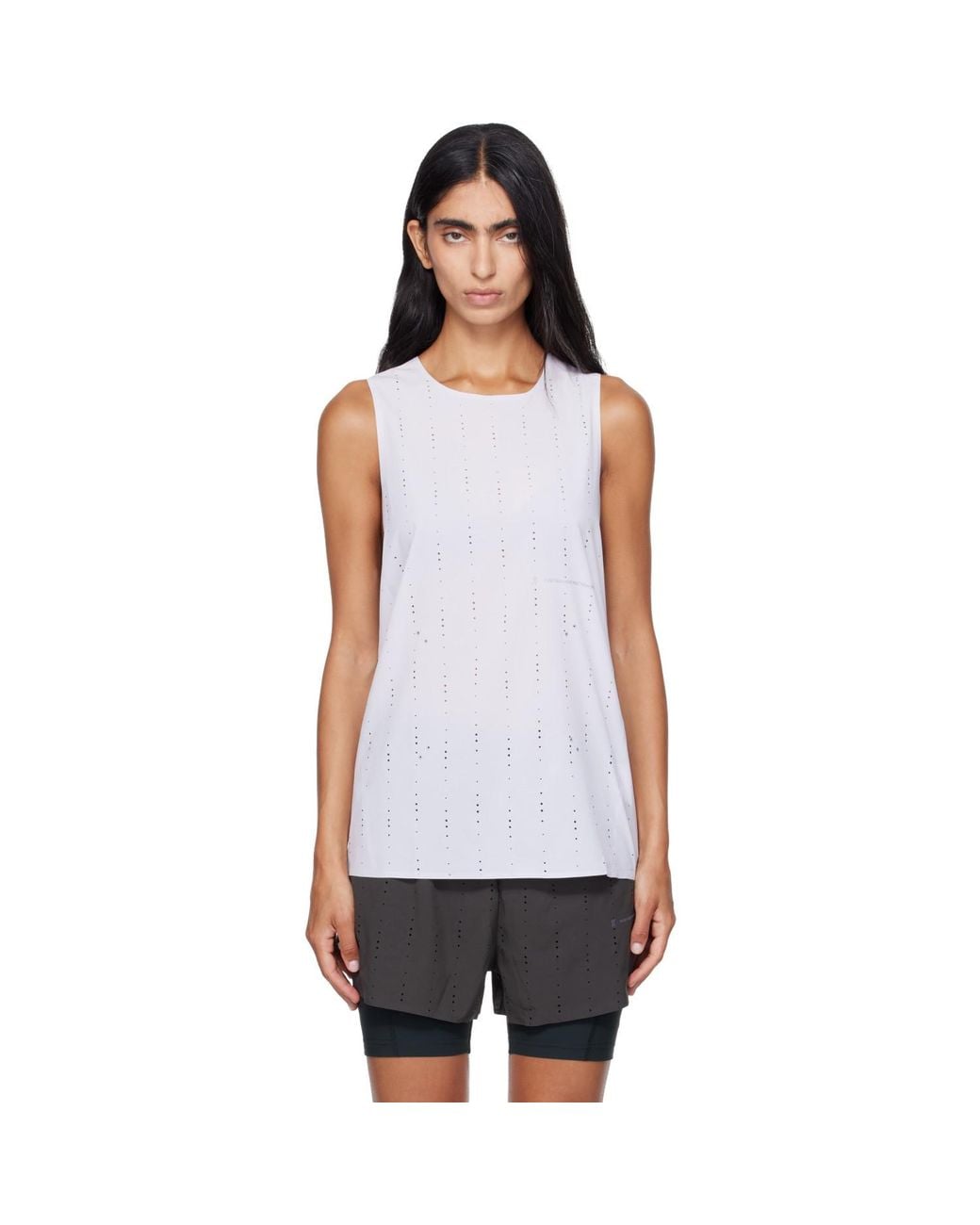 Post Archive Faction PAF White On Edition Singlet Tank Top