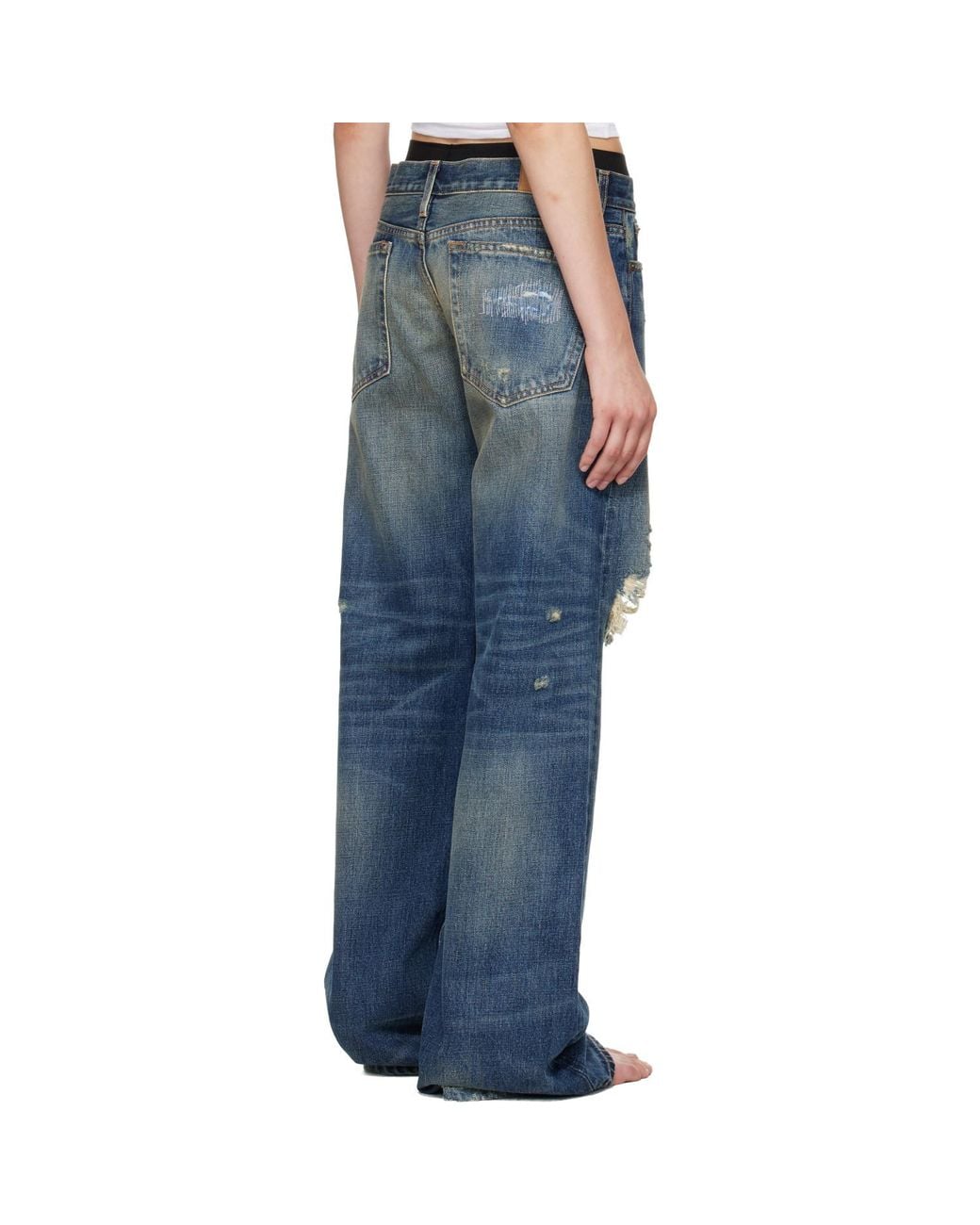 Raimundo Langlois Blue Bootcut Jeans