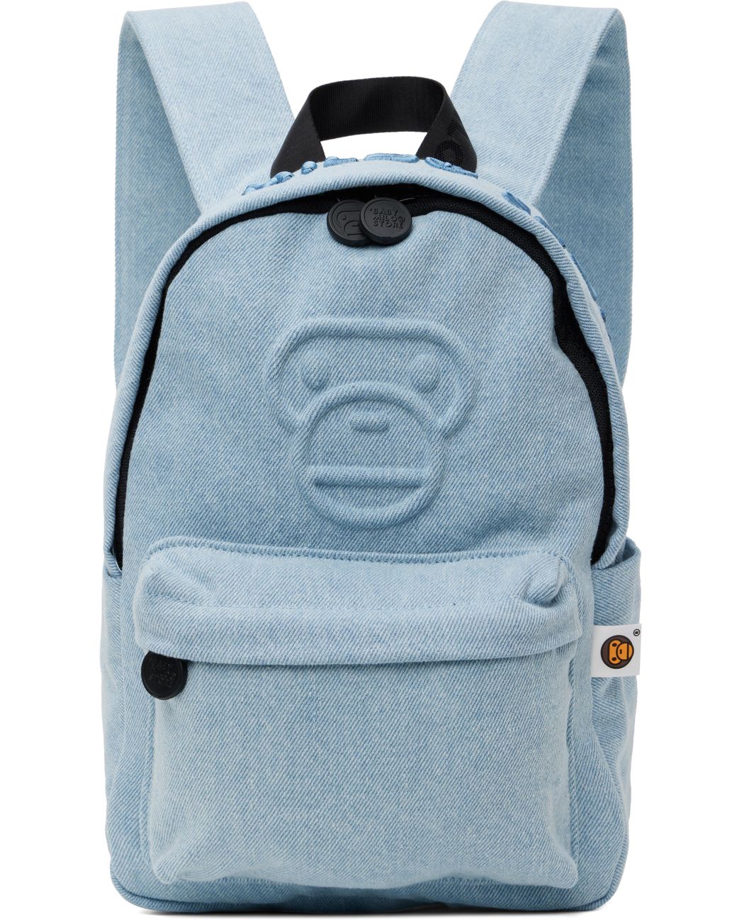 A Bathing Ape Baby Milo Denim Mini Backpack in Blue for Men