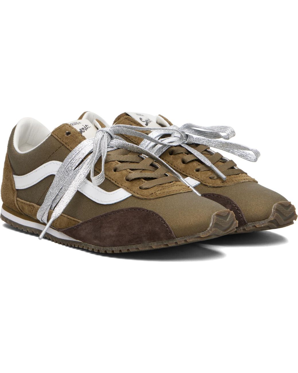 Vans Black Khaki Super Lowpro 'Serio' Sneakers