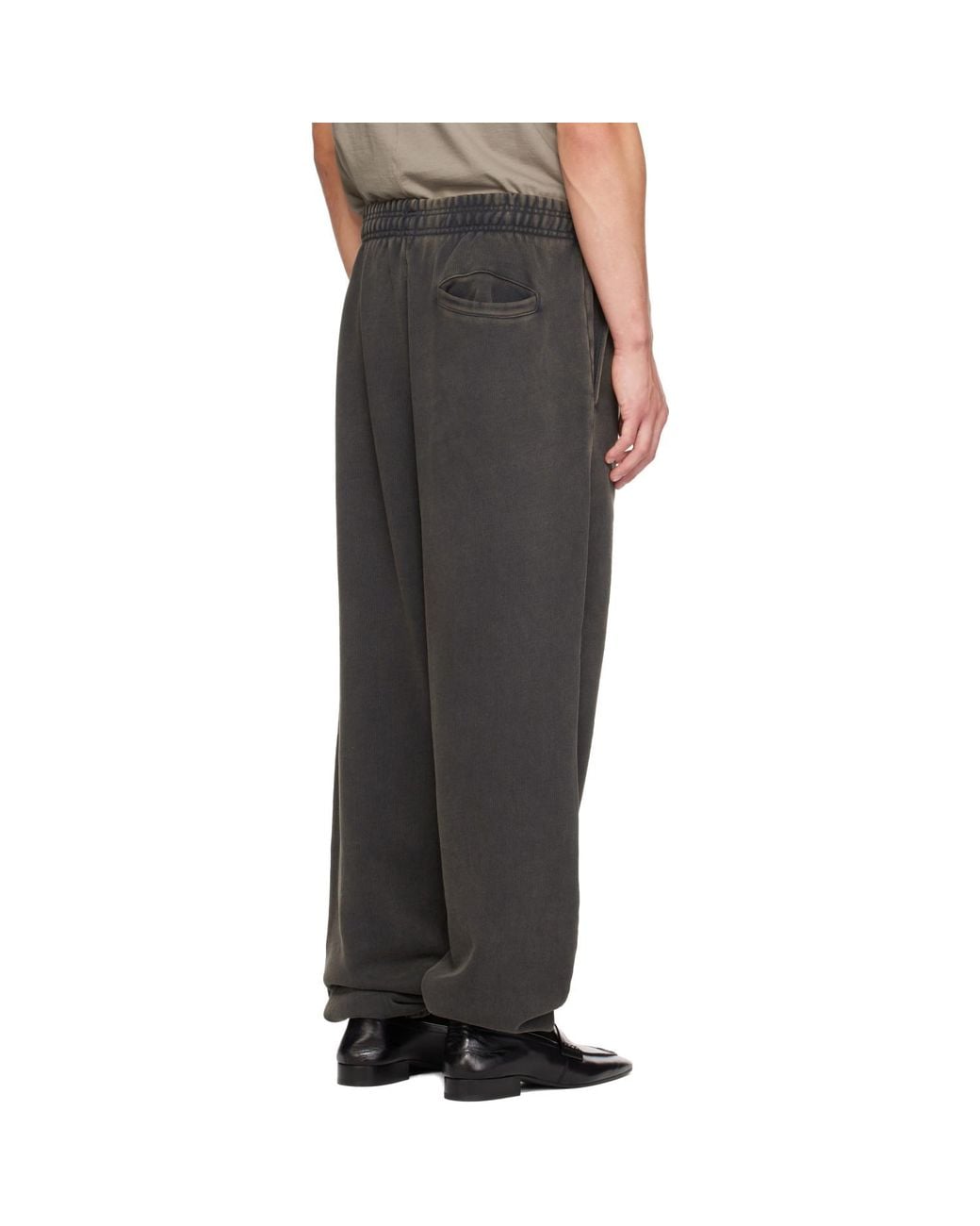 Entire studios Black Standard Sweatpants for men