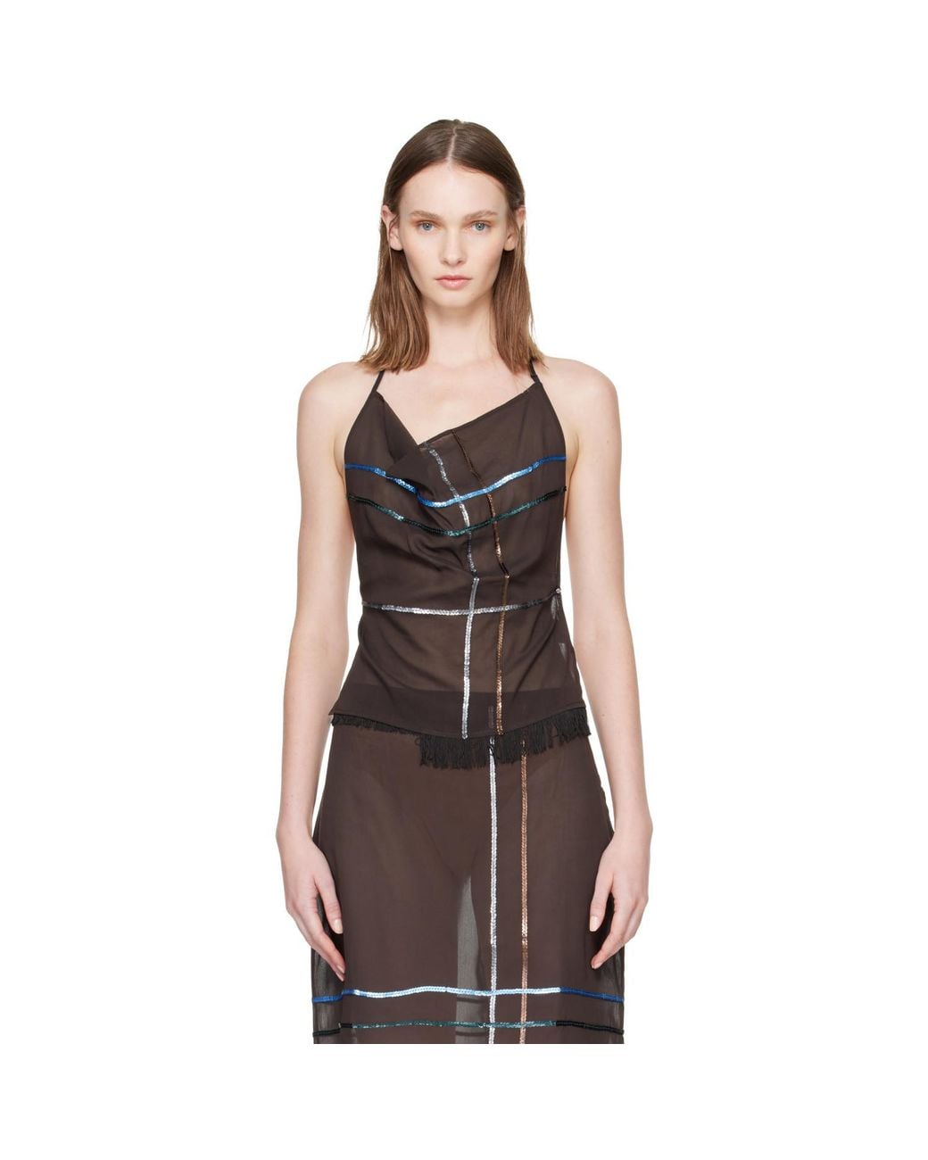 Paloma Wool Black Vermont Tank Top