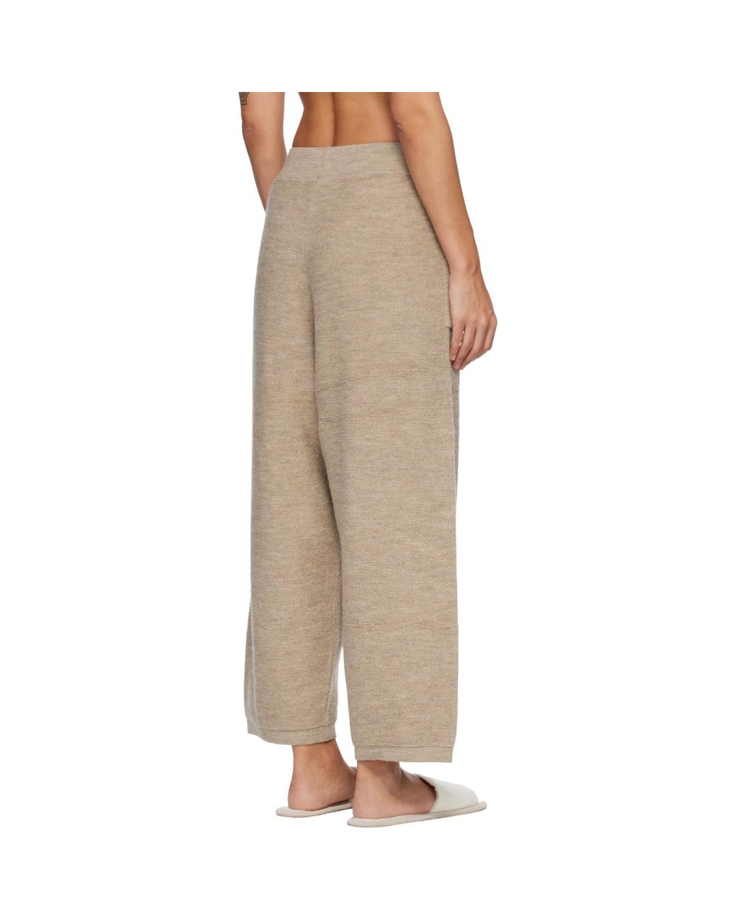 Lauren Manoogian Natural Fine Terry Trousers