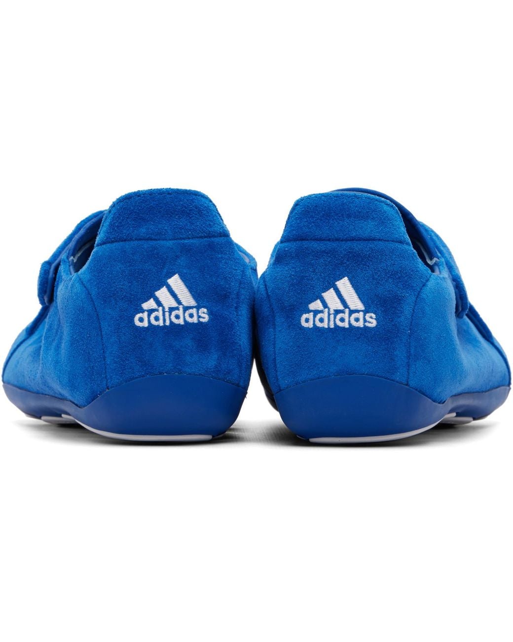 Adidas Originals Blue Pharrell Williams Edition Vario Flat Earther Sneakers for men
