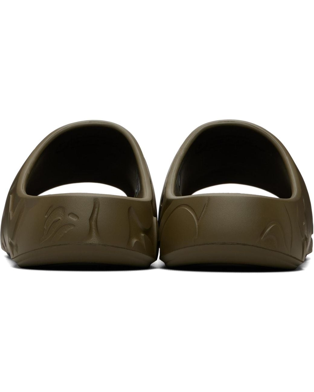 A Bathing Ape Brown Khaki #1 Slides for men