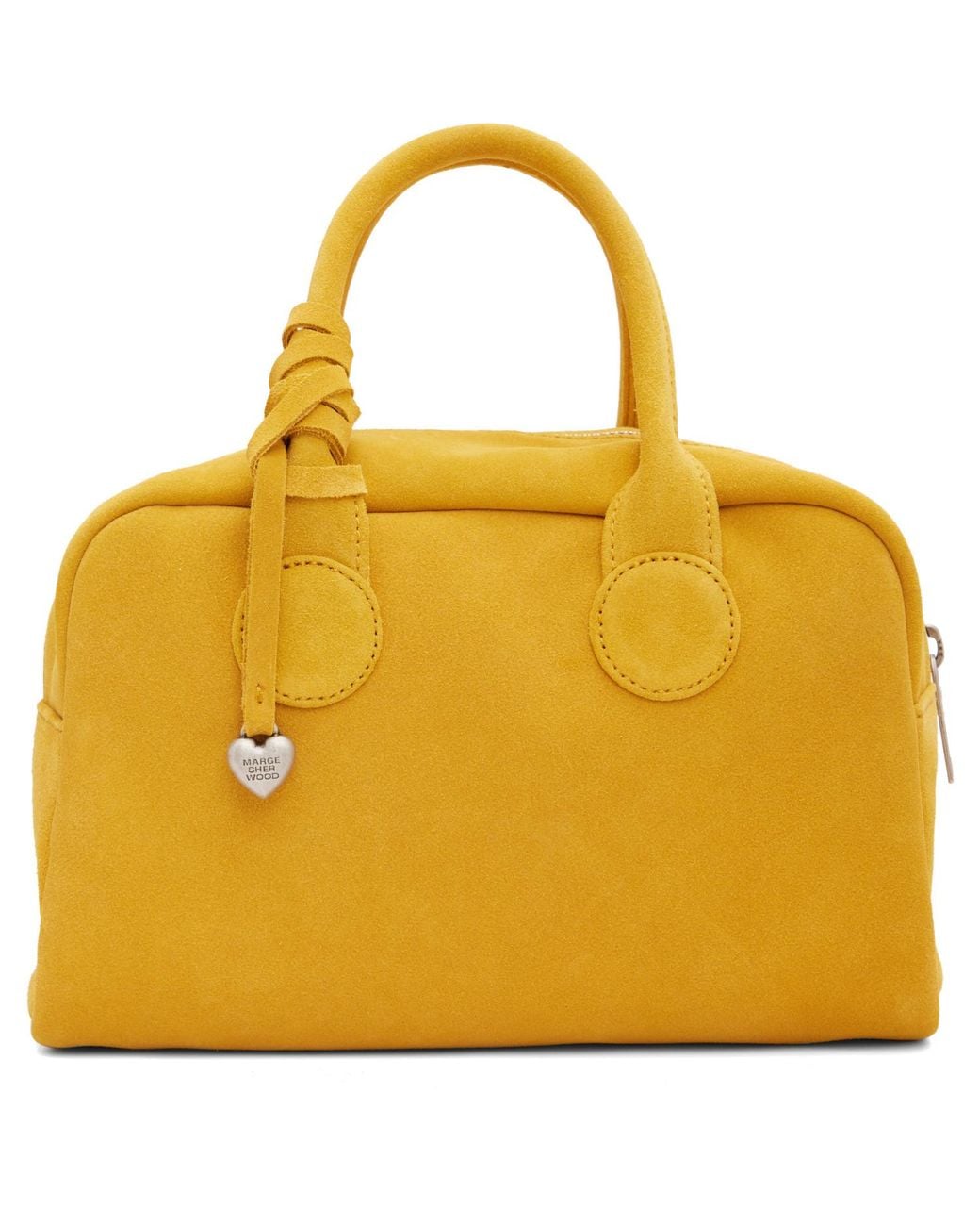 MARGE SHERWOOD Yellow Soft Bowling Bag