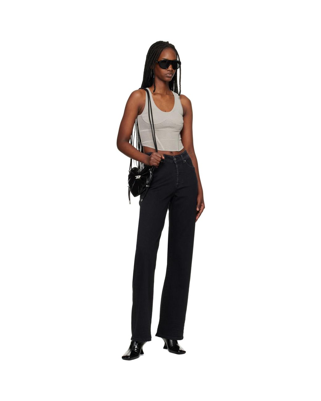 DIESEL Black 1971 D-Sent 09N89 Regular Jeans