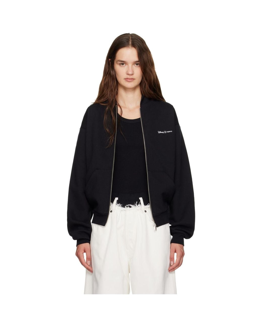 Coperni Black Disney Maleficent Zip Up Hoodie