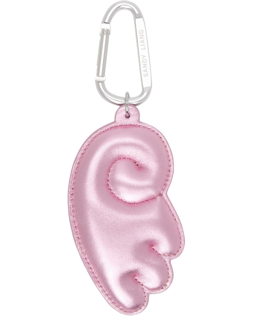 Sandy Liang Wing Bag Charm Keychain in Pink | Lyst