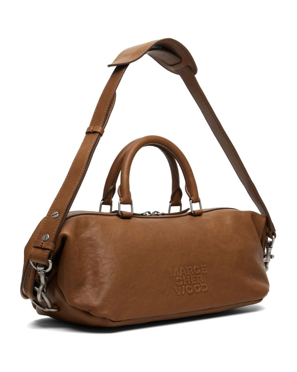 MARGE SHERWOOD Brown Dumpling Ew Bag