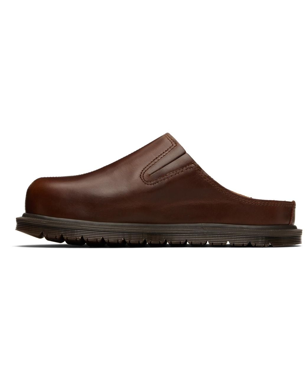Dr. Martens Brown San Mule Slip-On Loafers for men