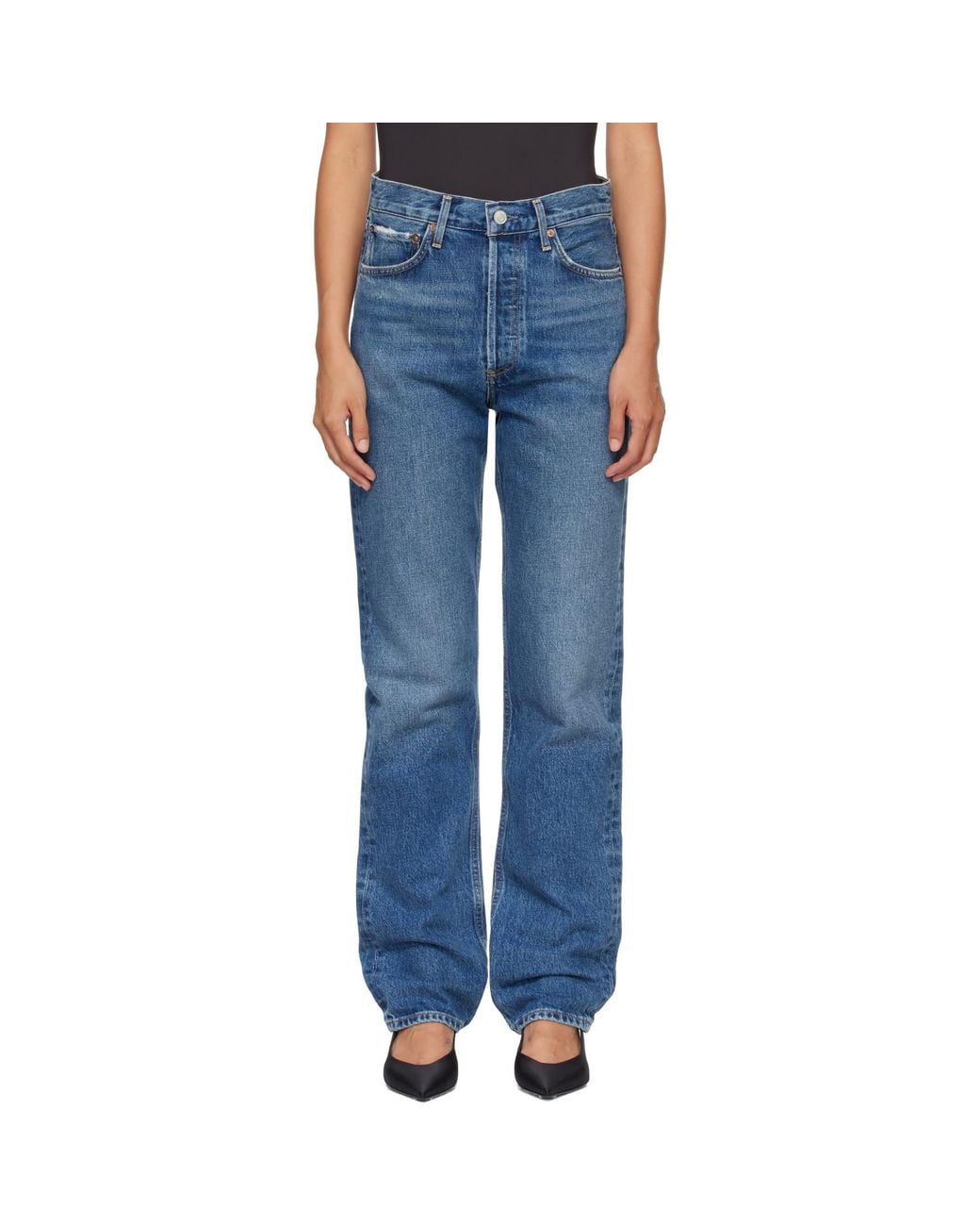 Agolde Blue 90S-Style Jeans