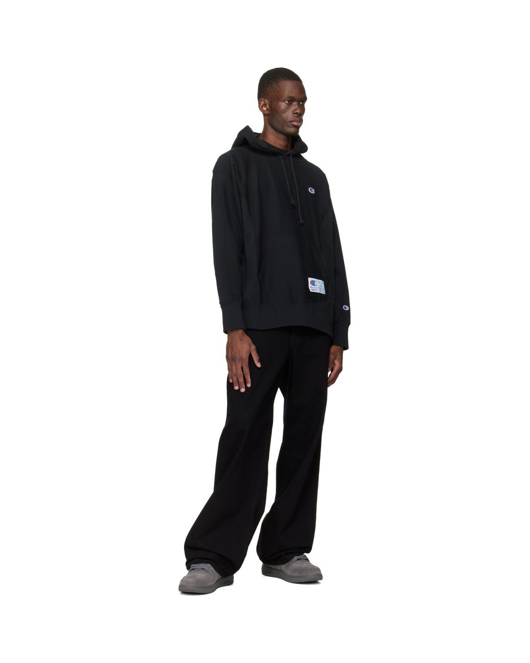 Off-White c/o Virgil Abloh Black Out Of Office For Walking Suede Sneakers for men
