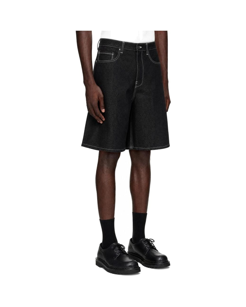 Entire studios Black Field Shorts for men