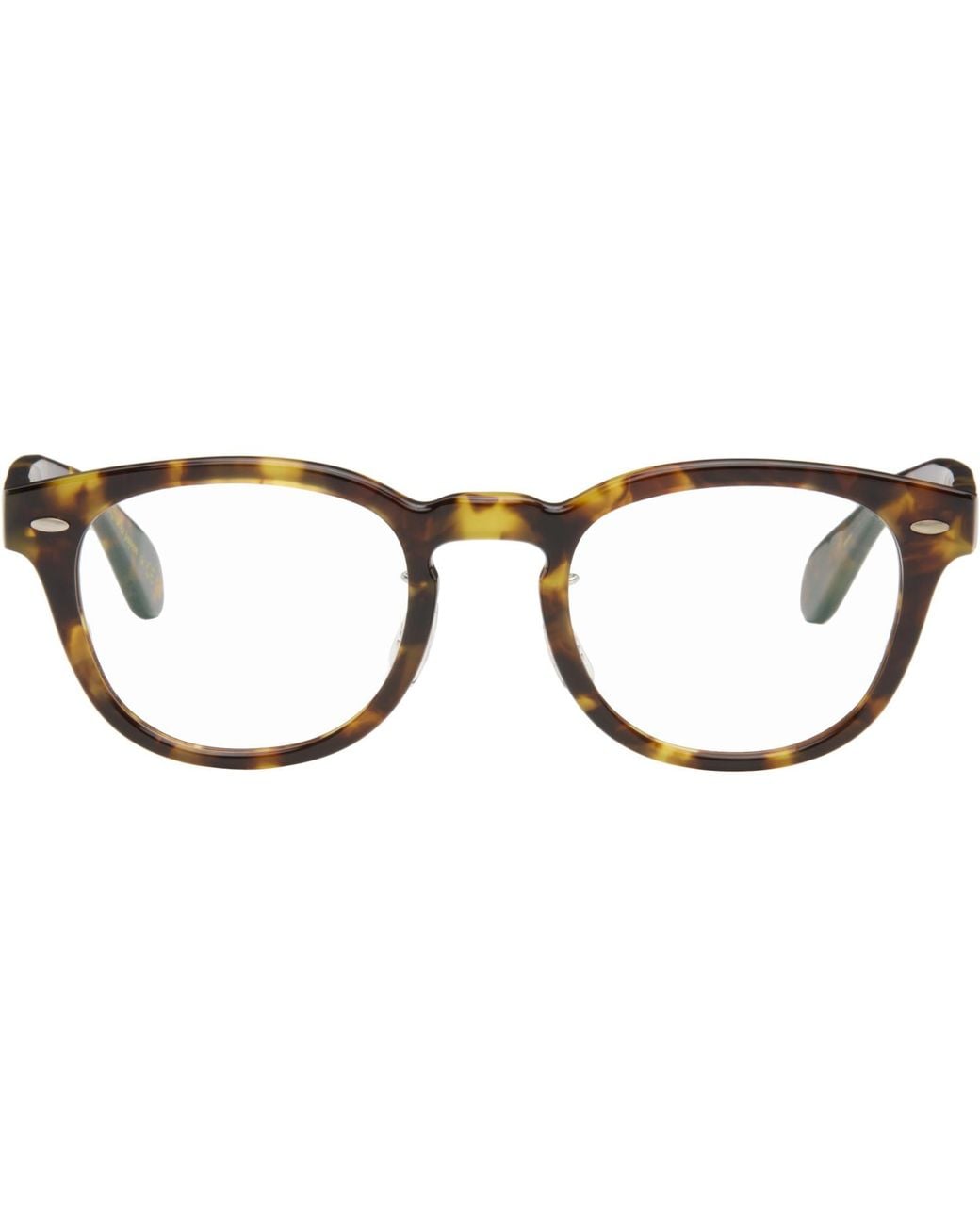 Oliver Peoples Black Sheldrake Glasses for men