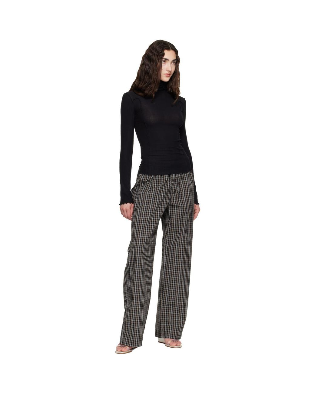 Baserange Black Omato Turtleneck