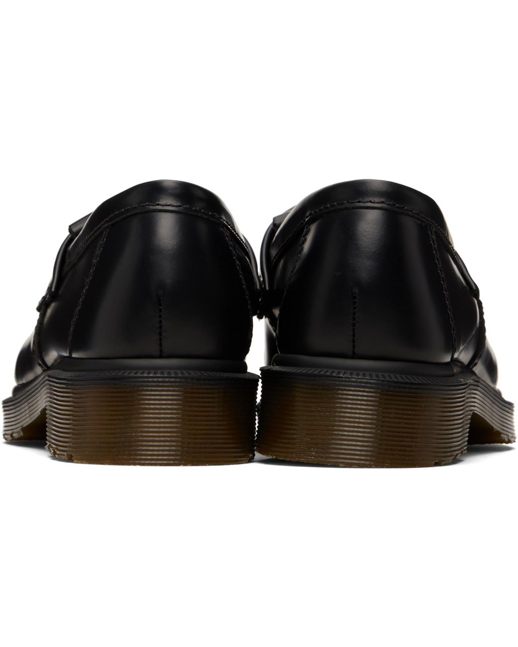 Dr. Martens Black Adrian Smooth Loafers