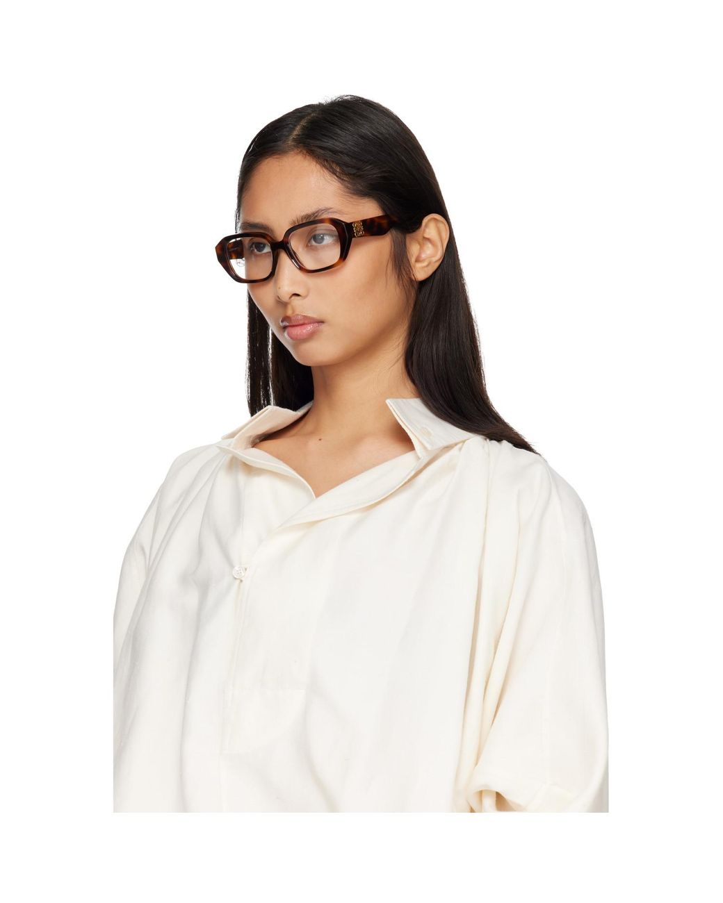 Loewe Black Anagram Glasses