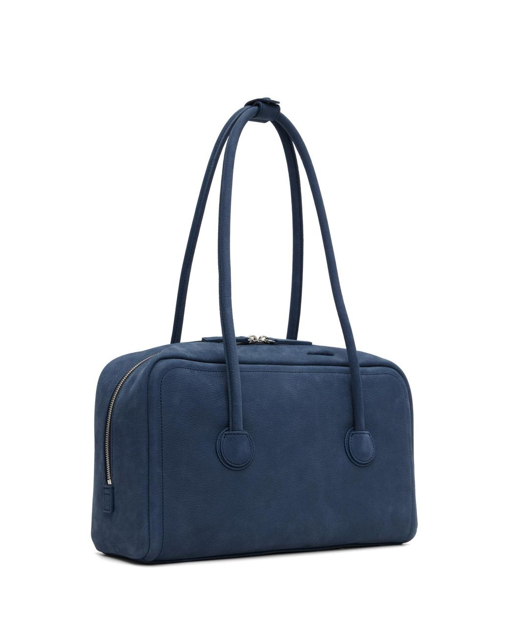 MARGE SHERWOOD Blue Soft Boston Bag