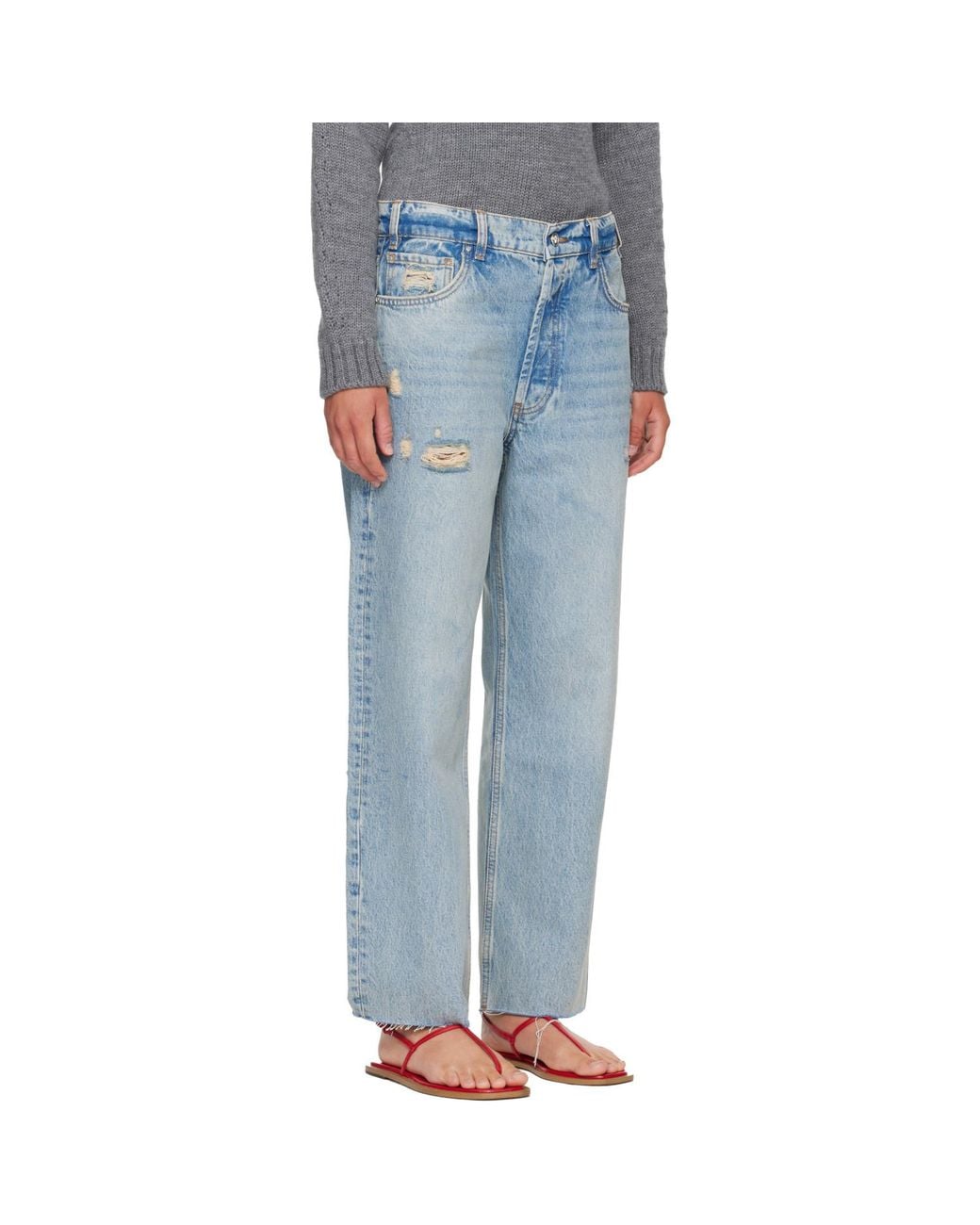 Anine Bing Blue Gavin Jeans