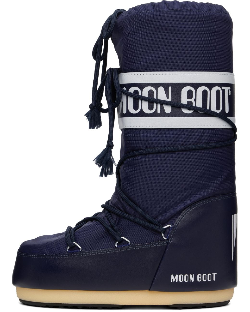 Moon Boot Blue Icon Nylon Boots for men