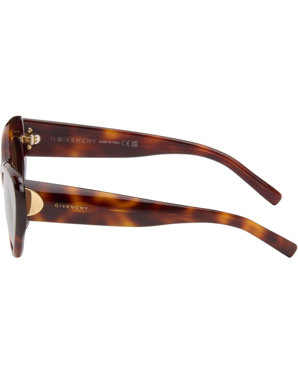 Givenchy Brown Bold Facet' Sunglasses
