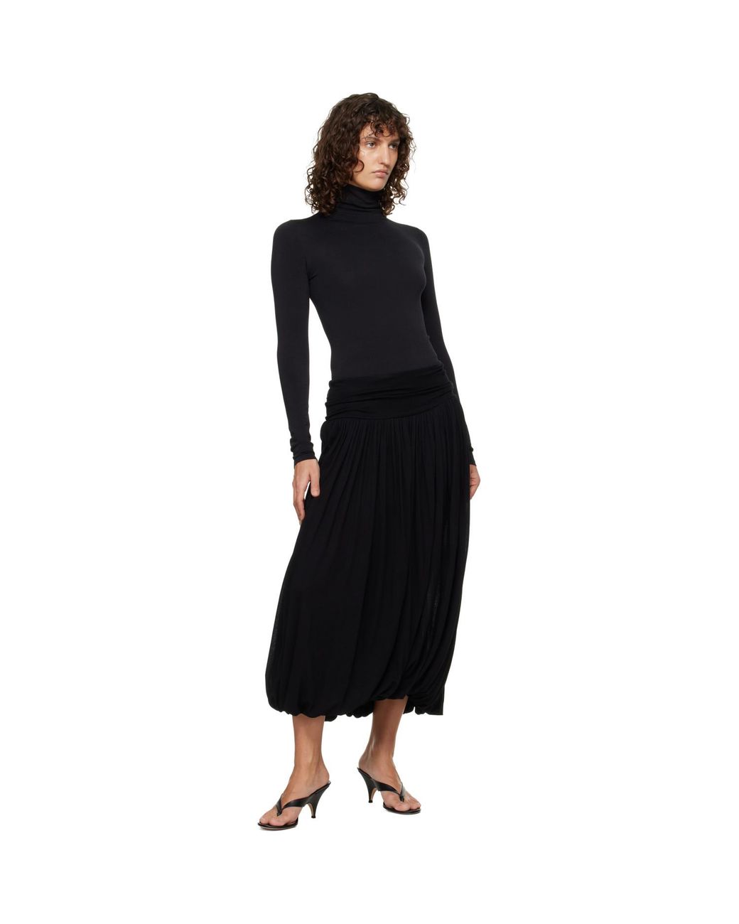 Wolford Black Colorado String Bodysuit