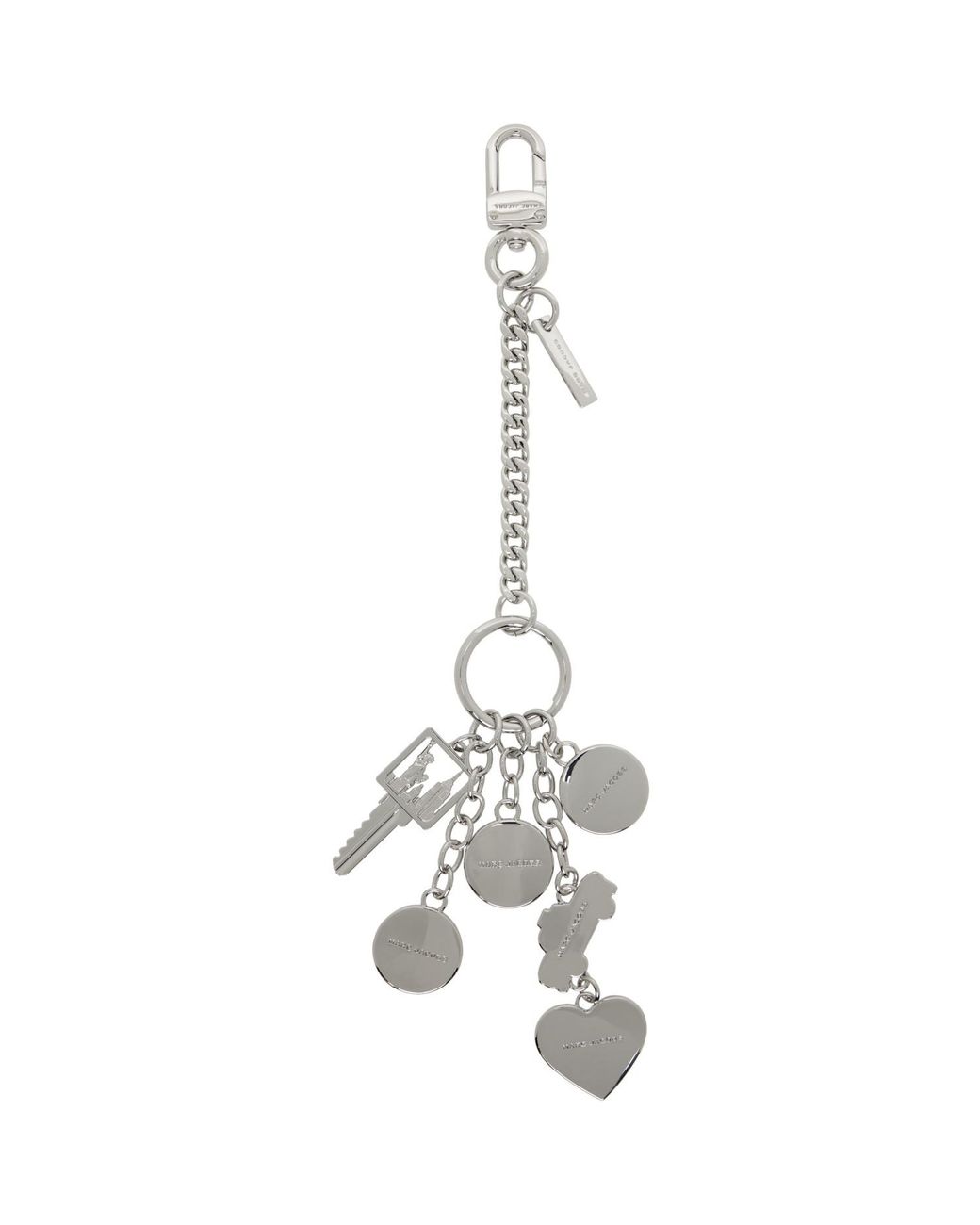 Marc Jacobs White Nyc Cluster Bag Charm