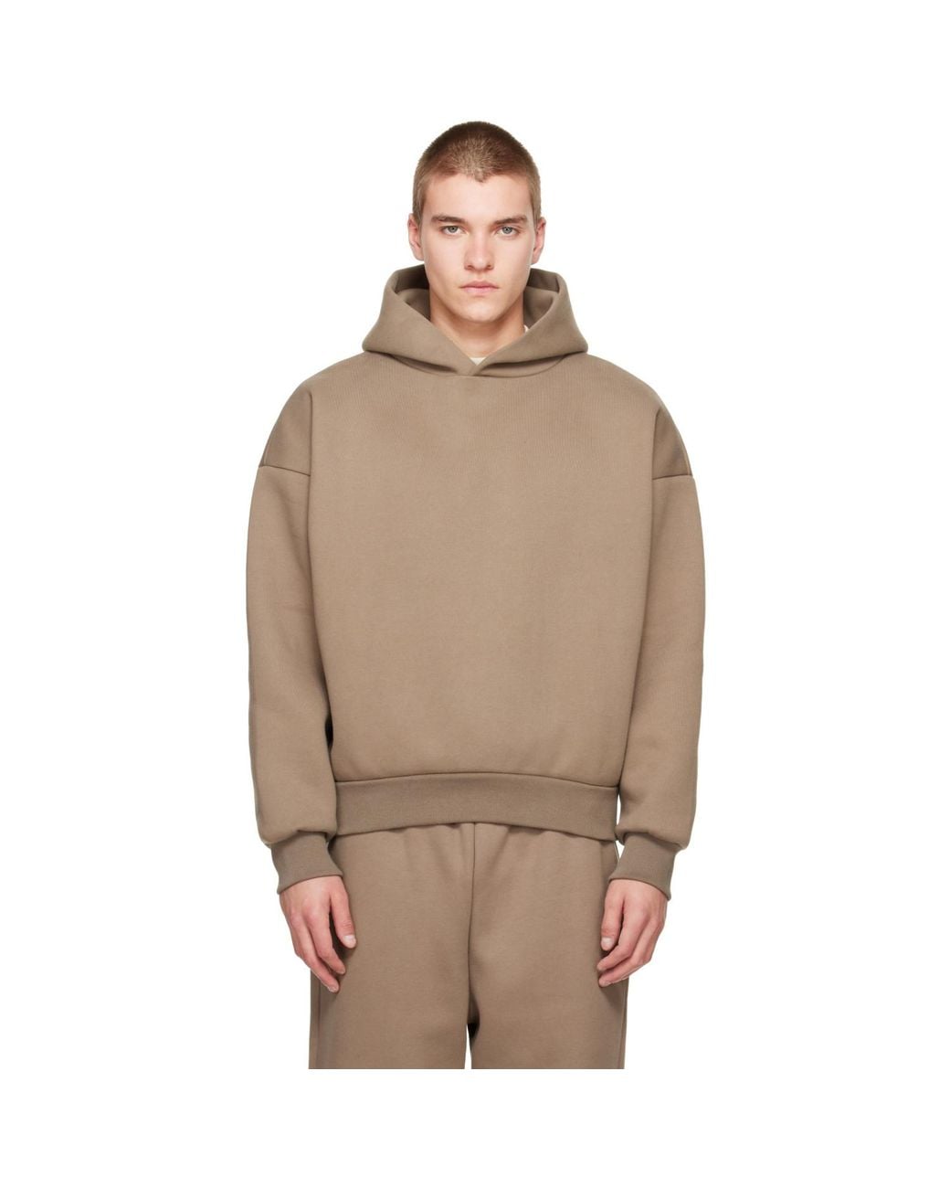 Seventh Brown Taupe V2 Hoodie for men
