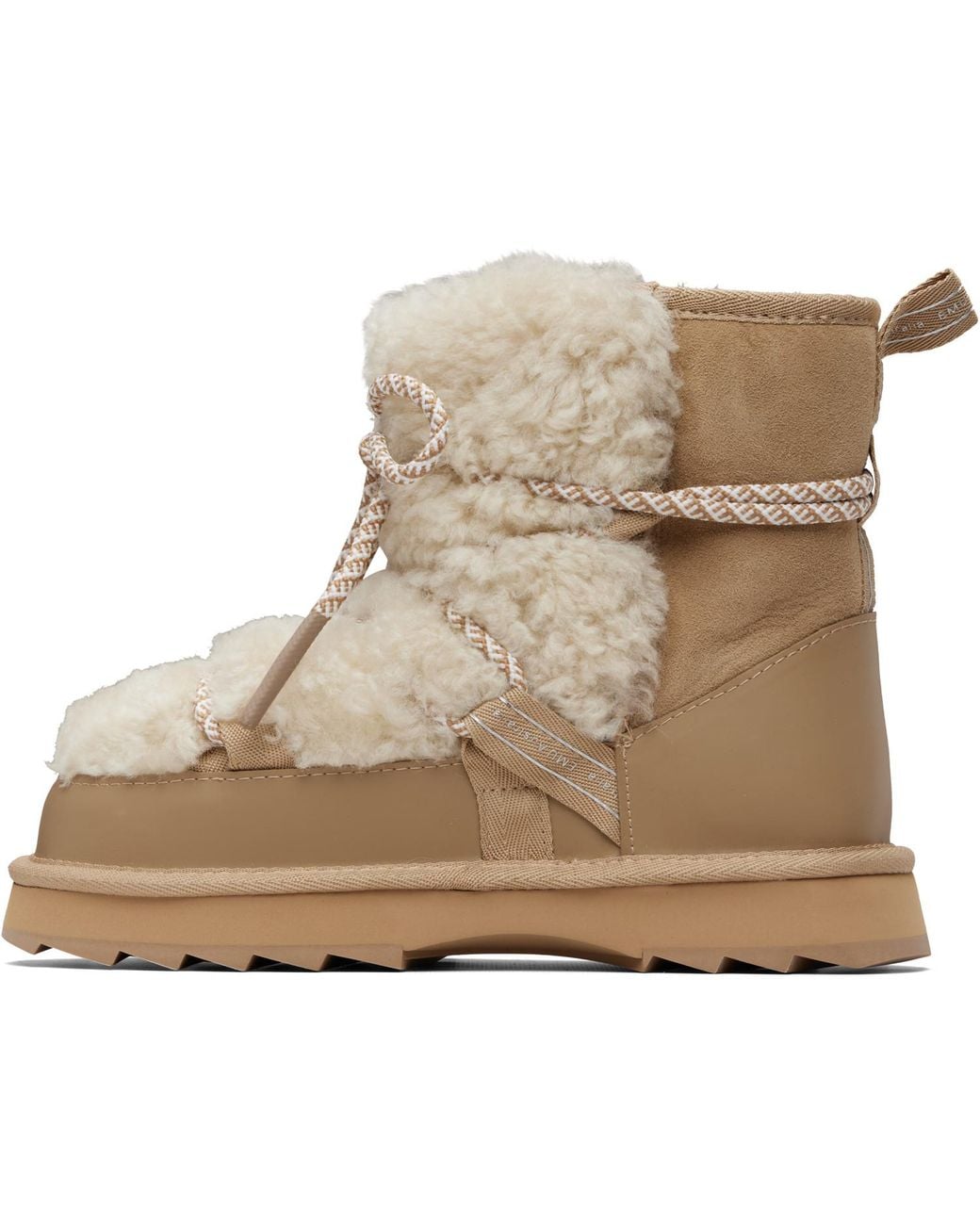 EMU Natural Blurred Teddy Boots