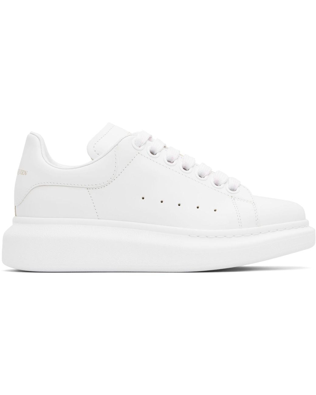McQueen Black Oversized Sneakers