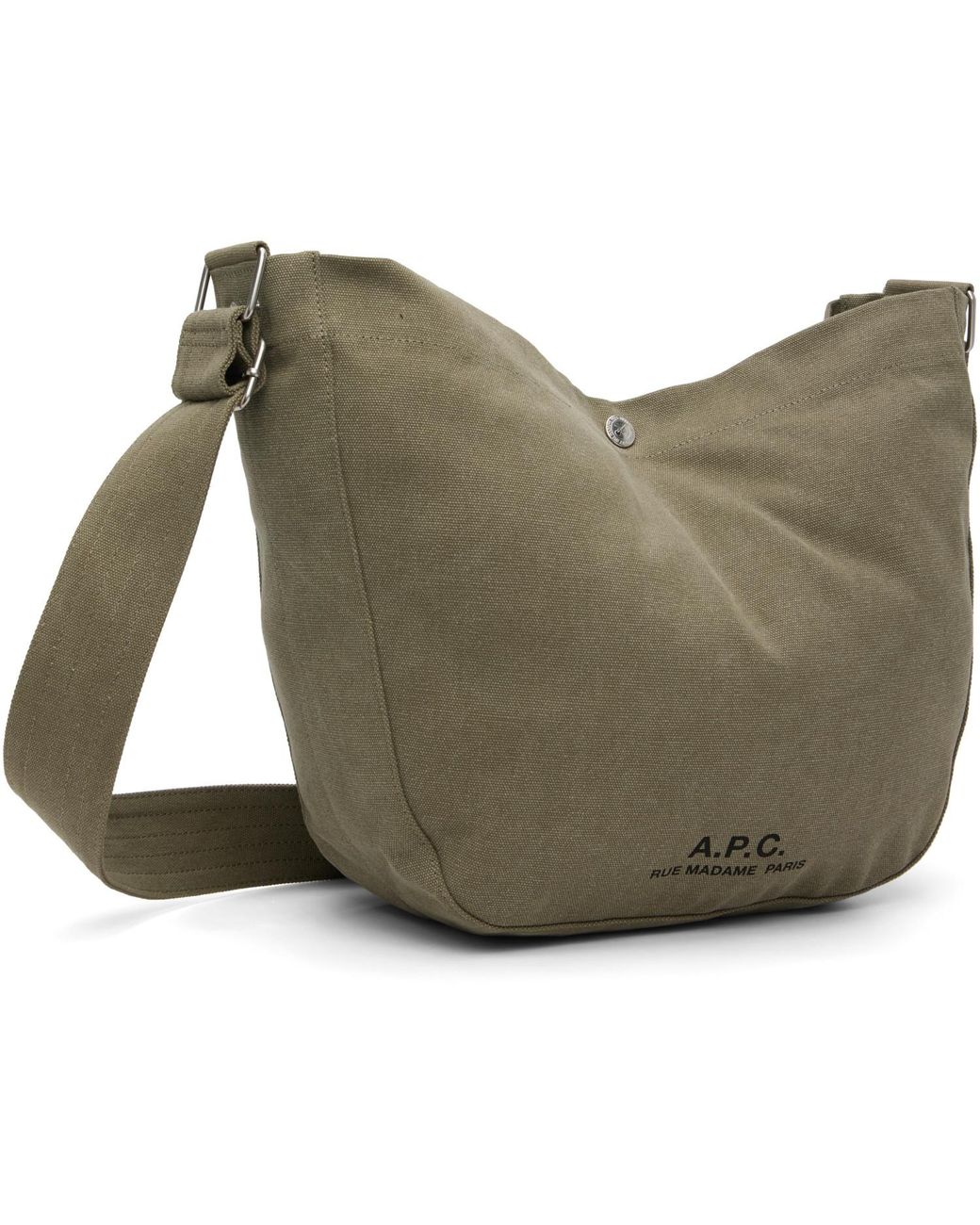 A.P.C. Green Journal Satchel
