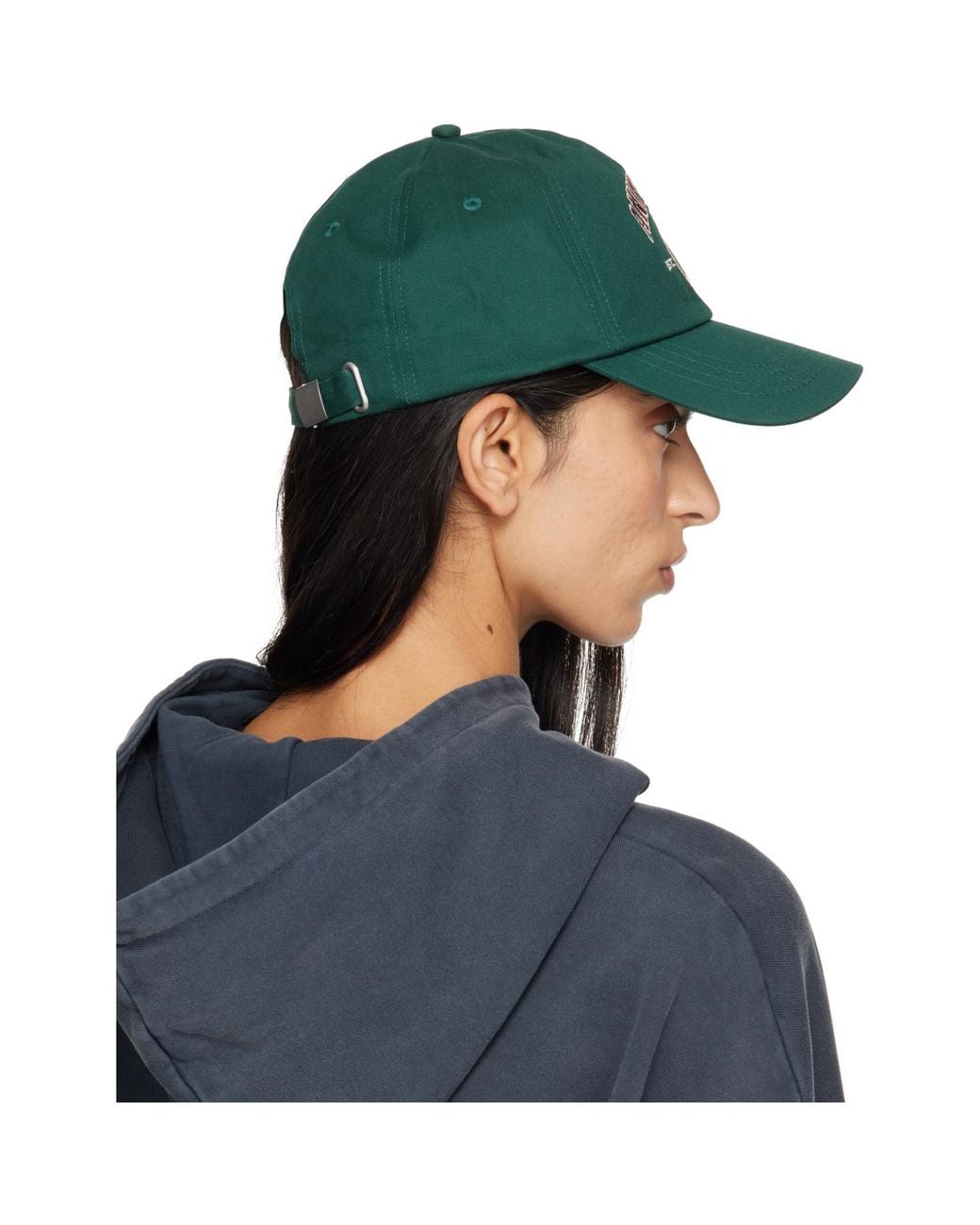 Anine Bing Green Jeremy Collegiate Baseball Cap