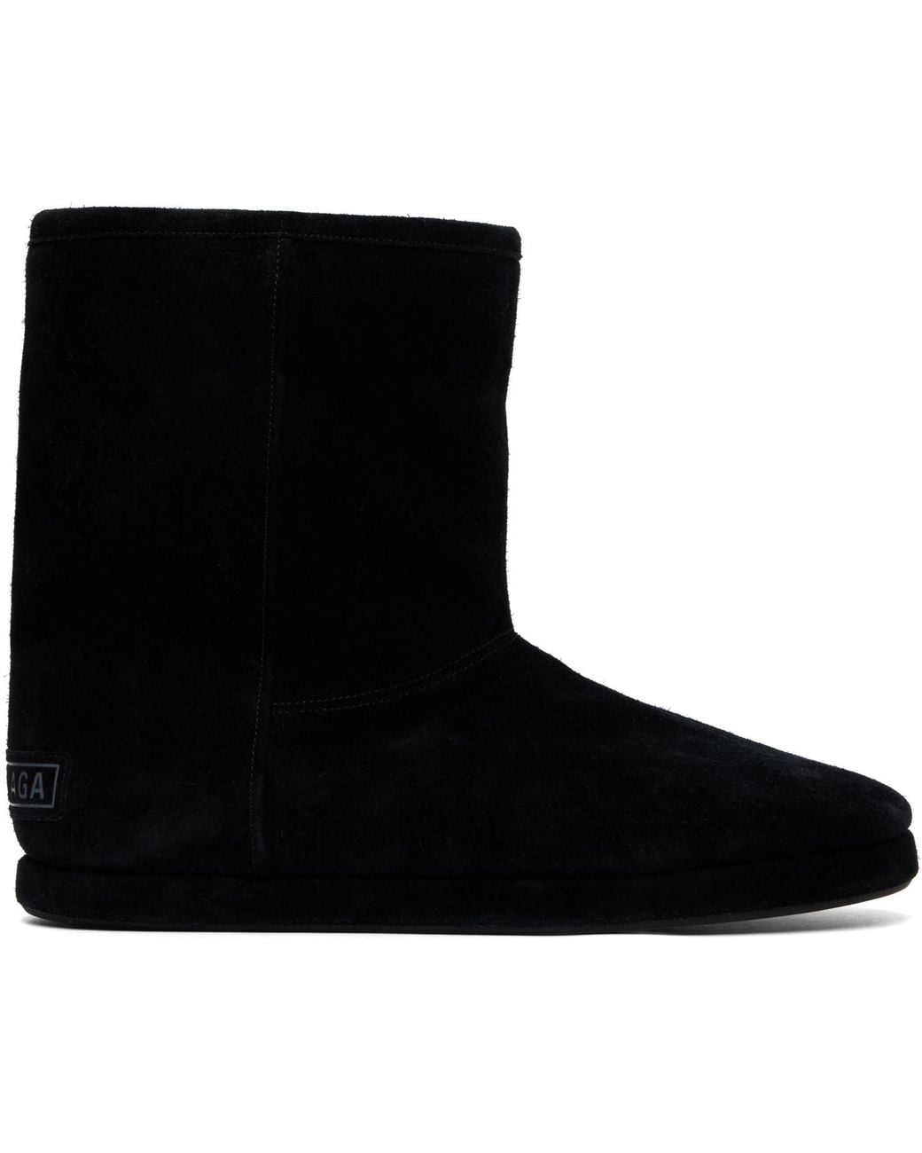 Balenciaga Black Alaska Soft Boots for men
