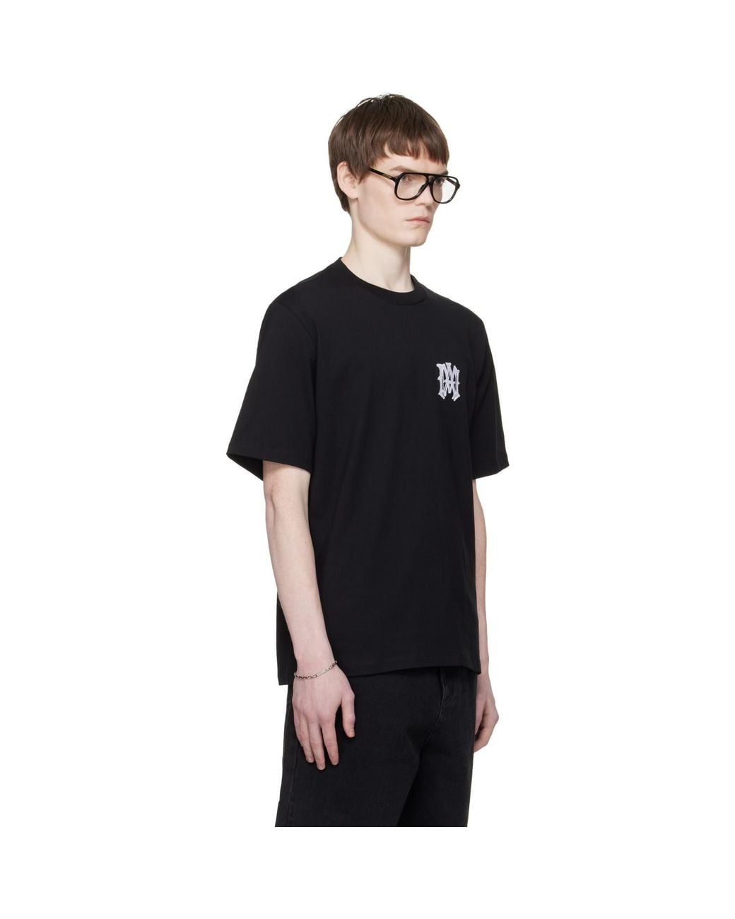 Amiri Black Ma Chateau T-Shirt for men